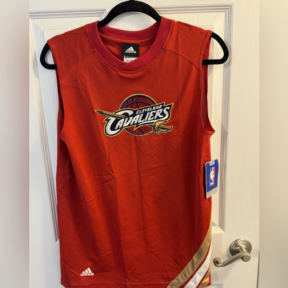 Youth Adidas Cleveland Cavaliers basketball jersey